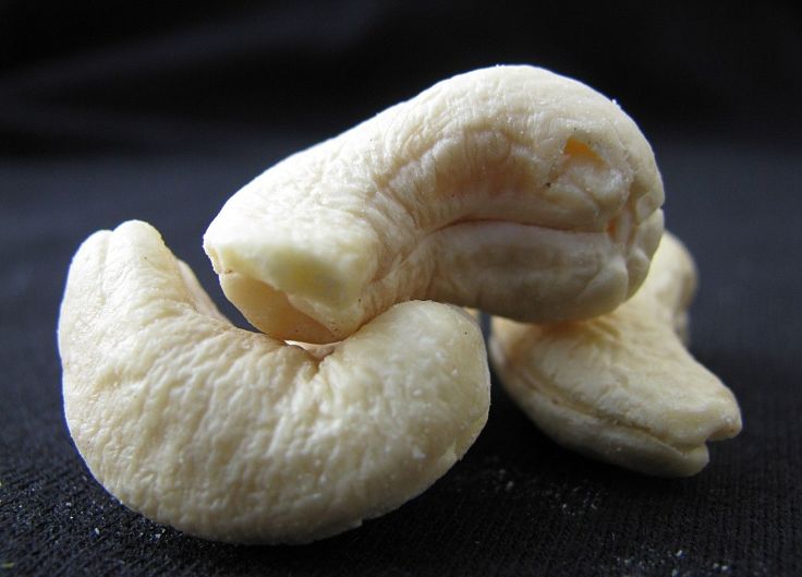 The beautiful cashew nit is so appealing and delicious