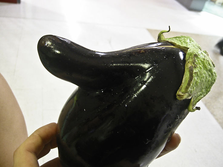 Eggplants have a lot of bulk and a low calories density, which makes them ideal as a meat substitute and a food for weight loss diets