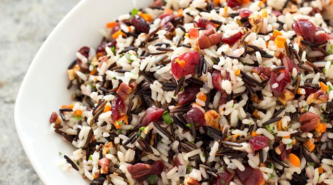 Cranberry Rice Pilaf is a wonderful way to use fresh cranberries that are very healthy