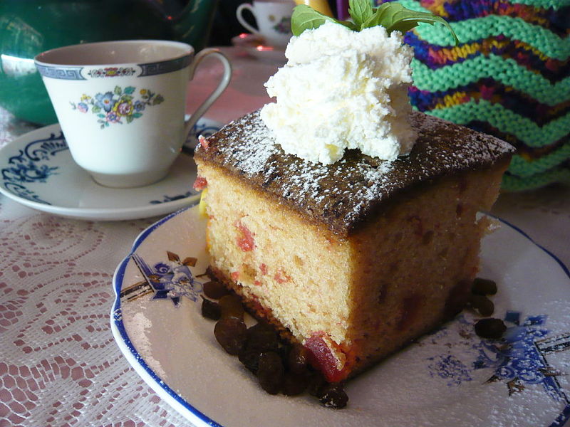 Cherry Madeira Cake