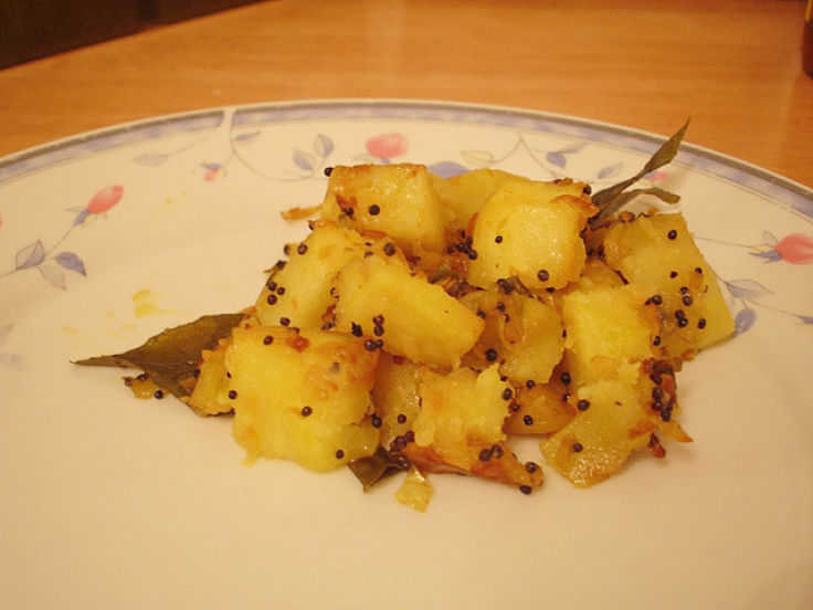 Mustard seeds pair well with potatoes and make a fine addition to potato side dishes and potato salads
