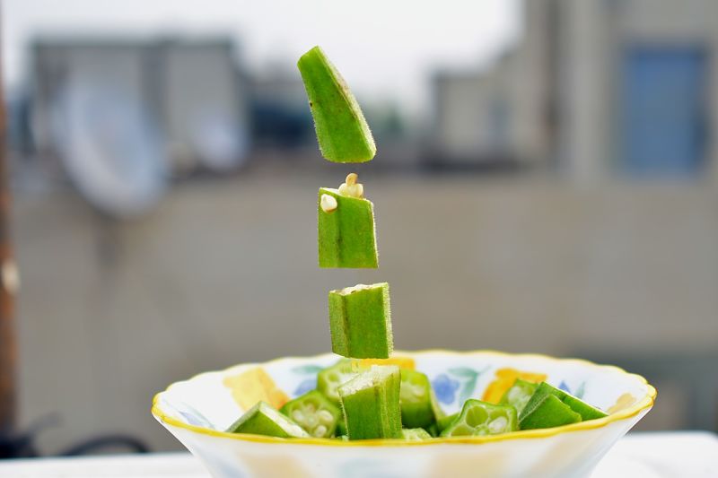 Okra can be added to a wide variety dishes to add color, flavor, texture and nutritional values