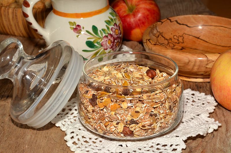 Muesli is a wonderful healthy breakfast