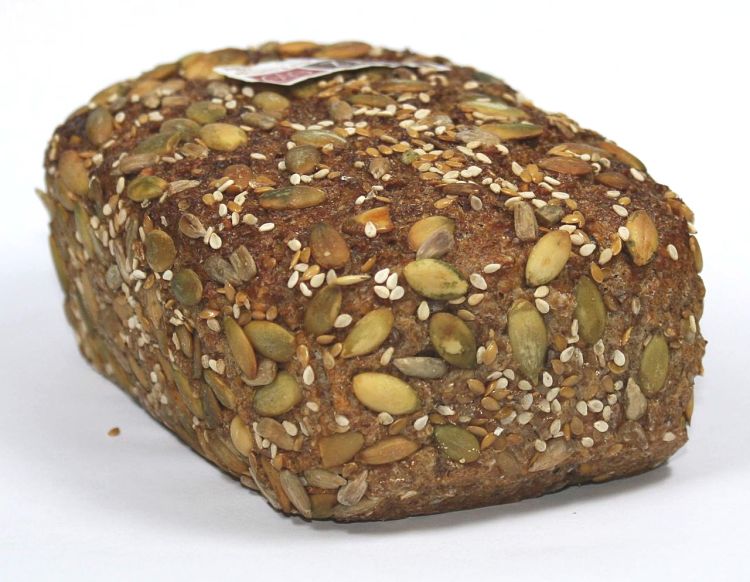  Delightful Essene Loaf made with spelt grain and pumpkin seeds. Pepitas can be added to many bread and roll recipes.