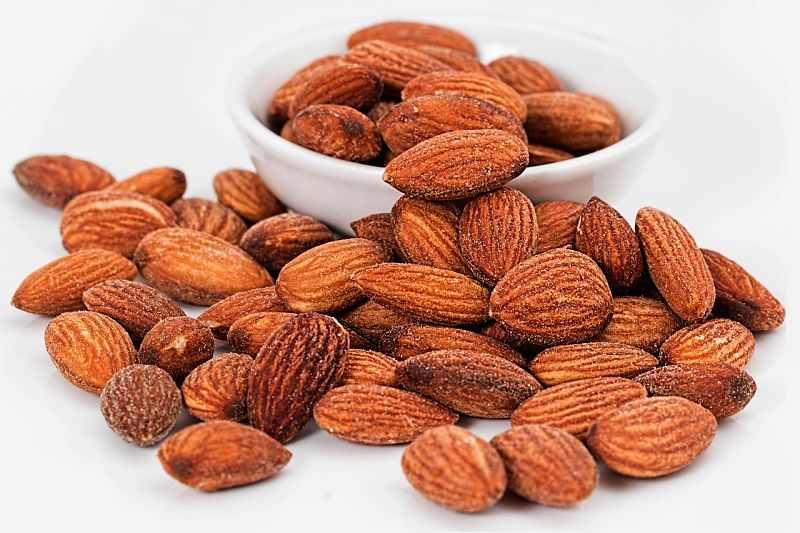 Smoked salty almonds are a real treat!